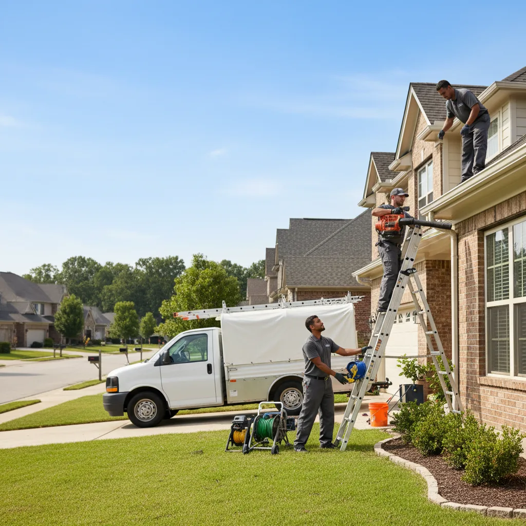 Home Gutter Service in Oak Ridge, LA near me